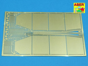 Aber 35A023 Osłony boczne do Sturmgeschutz III (późne) 1/35