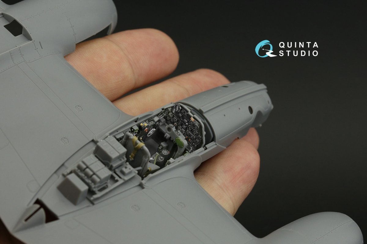 Quinta Studio QD48327 P-38J 3D-Printed &amp;amp; coloured Interior on decal paper (Tamiya) 1/48 – zdjęcie 9