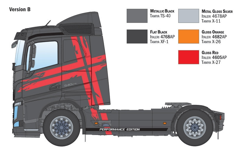 Italeri 3967 Volvo FH Low Roof 1/24 – zdjęcie 6