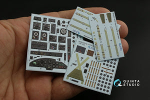 Quinta Studio QD32125 He 111 P/H 3D-Printed &amp;amp; coloured Interior on decal paper (Revell/ProModeler) 1/32 – zdjęcie 14