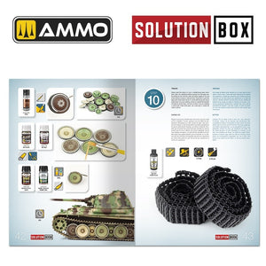 Ammo of Mig 6529 SOLUTION BOOK 23 - How to Paint WWII German Late War Vehicles (Multilingual Book) – zdjęcie 5