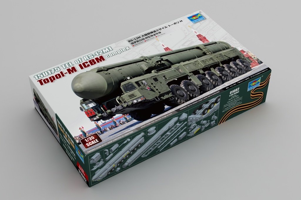 Trumpeter 01082 15U175 TEL of RS-12M1 Topol-M ICBM complex 1/35 – zdjęcie 27