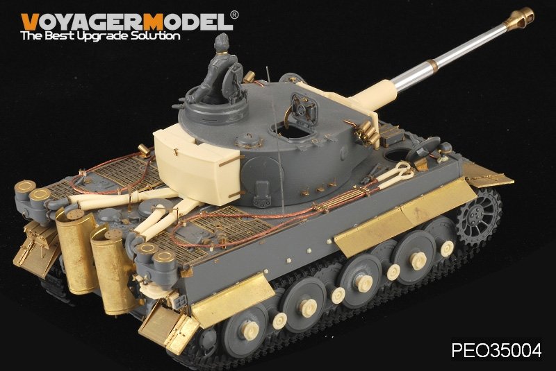 Voyager Model PRO35004 WWII German Tiger I Early/Middle/Late Production 1/35 – zdjęcie 7