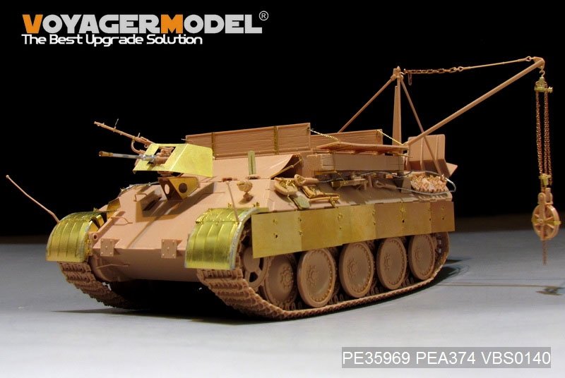 Voyager Model PE35969 WWII German Bergepanther Ausf.A (Early type,Panther A tool holders) Basic For MENG SS-015 1/35 – image 3