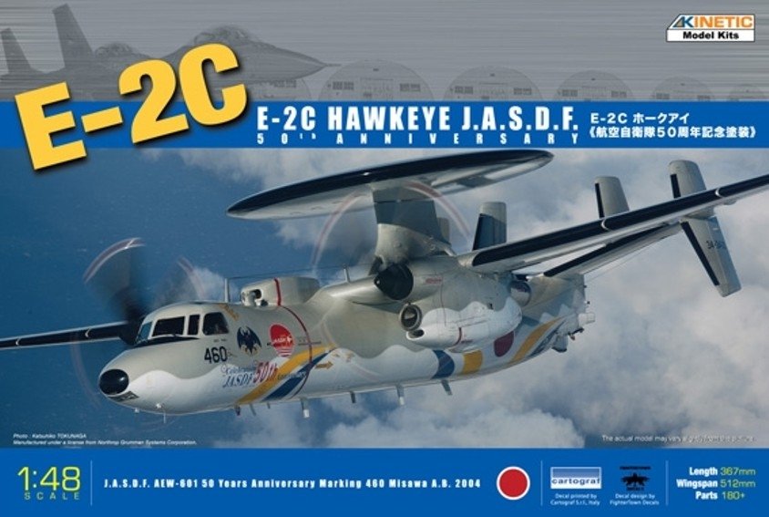 Kinetic K48014 E-2C Hawkeye JASDF 1/48
