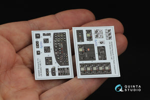 Quinta Studio QD48561 Boeing B-17G 3D-Printed &amp;amp; coloured Interior on decal paper (HK models) 1/48 – immagine 3