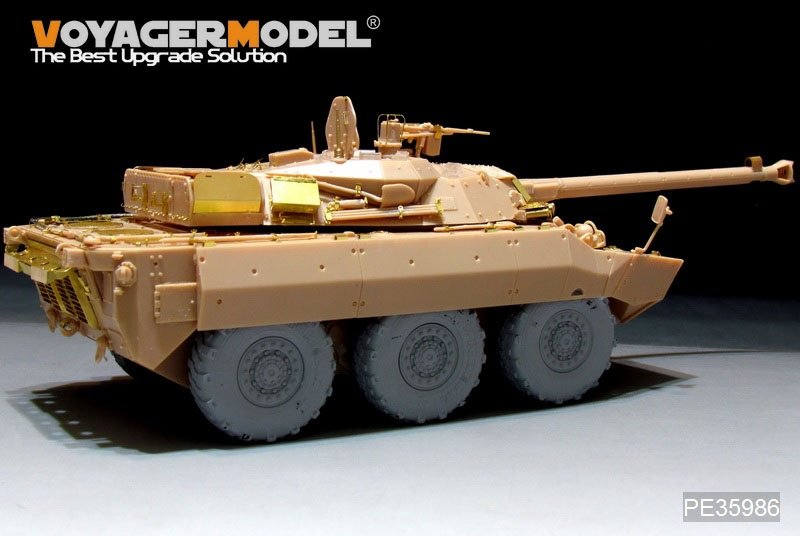 Voyager Model PE35986 Modern French AMX-10RCR Tank Destroyer Basic For TigerModel 4602 1/35 – image 6