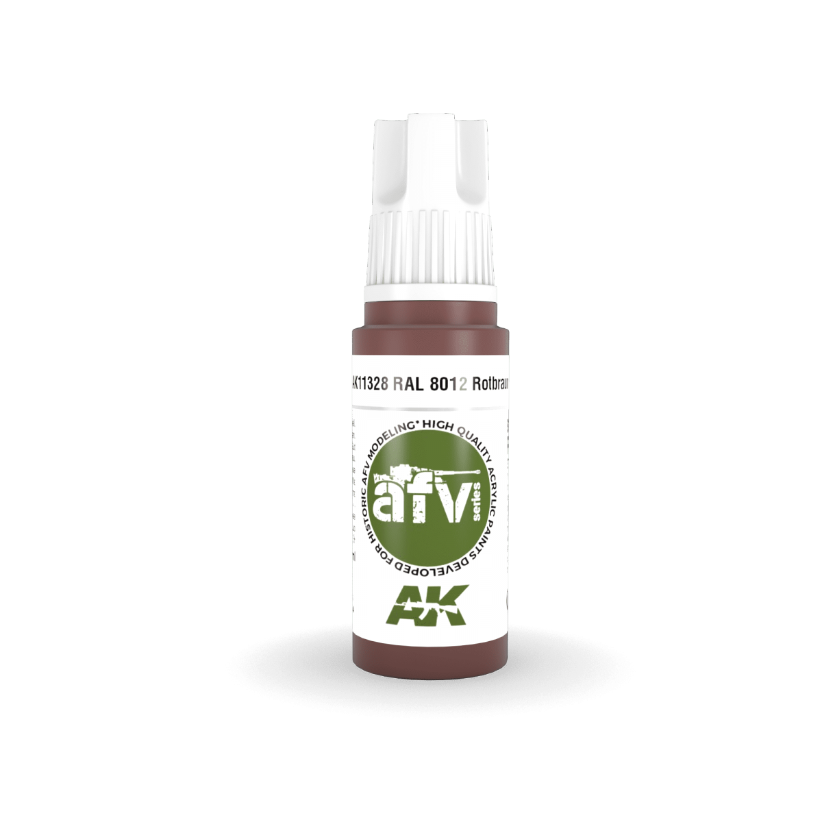 AK Interactive AK11328 RAL 8012 Rotbraun 17ml – zdjęcie 2