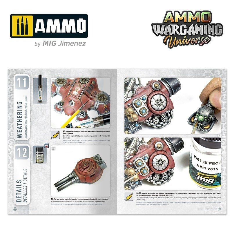 AMMO of Mig Jimenez 7922 AMMO WARGAMING UNIVERSE 03 - Weathering Combat Armour – zdjęcie 7