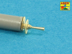 Aber 35L-171 Set of gun barrel tips for MG 08 x3 pcs. And barrel tips for MG 08/15 x 3 pcs. 1/35 – zdjęcie 4