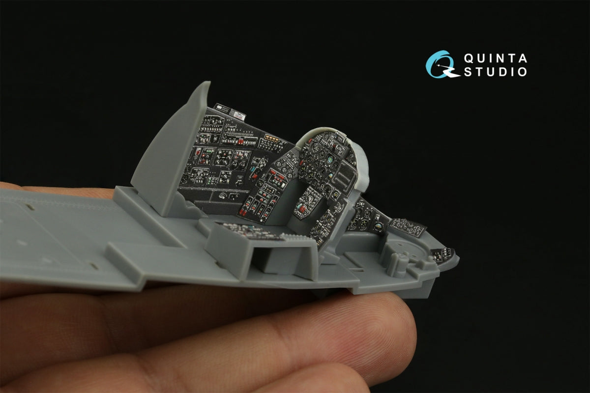 Quinta Studio QD48406 Mi-24 Nato Hind 3D-Printed &amp;amp; coloured Interior on decal paper (Trumpeter) 1/48 – zdjęcie 13