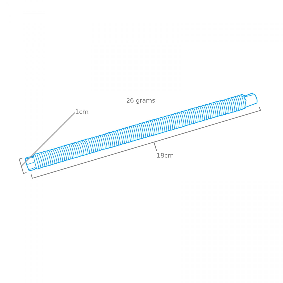 Modelcraft PBU1022-10 Glass Fiber Brush (10mm) – image 2