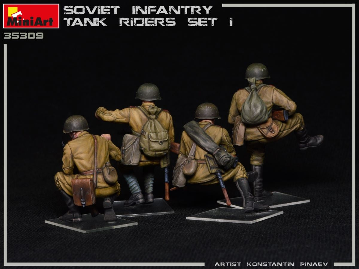 MiniArt 35309 SOVIET INFANTRY TANK RIDERS SET 1 1/35 – zdjęcie 13