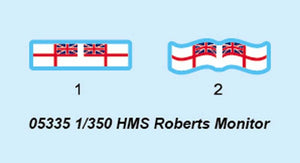 Trumpeter 05335 HMS Roberts Monitor – zdjęcie 3