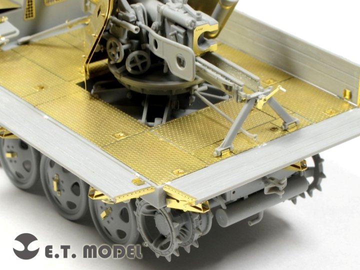 E.T. Model E35-070 WWII German 7.5cm Pak 40/4 auf RSO (For DRAGON 6640) 1/35 – imagen 7