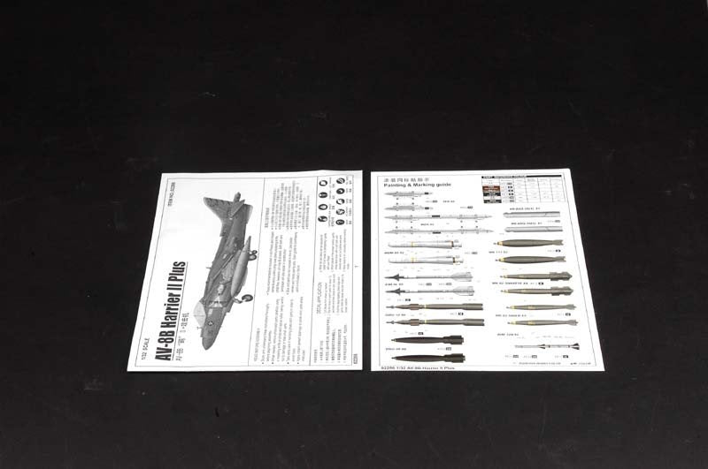 Trumpeter 02286 AV-8B Harrier II Plus 1/32 – zdjęcie 3