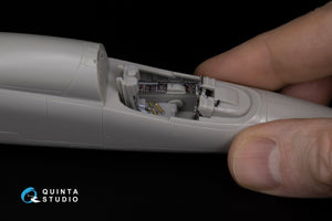 Quinta Studio QD48064 Mitsubishi F-1 3D-Printed &amp;amp; coloured Interior on decal paper (Hasegawa) 1/48 – immagine 11