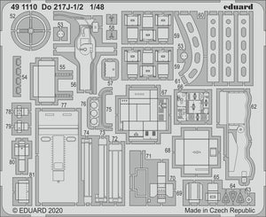Eduard 491110 For 217J-1/2 1/48 ICM – image 2