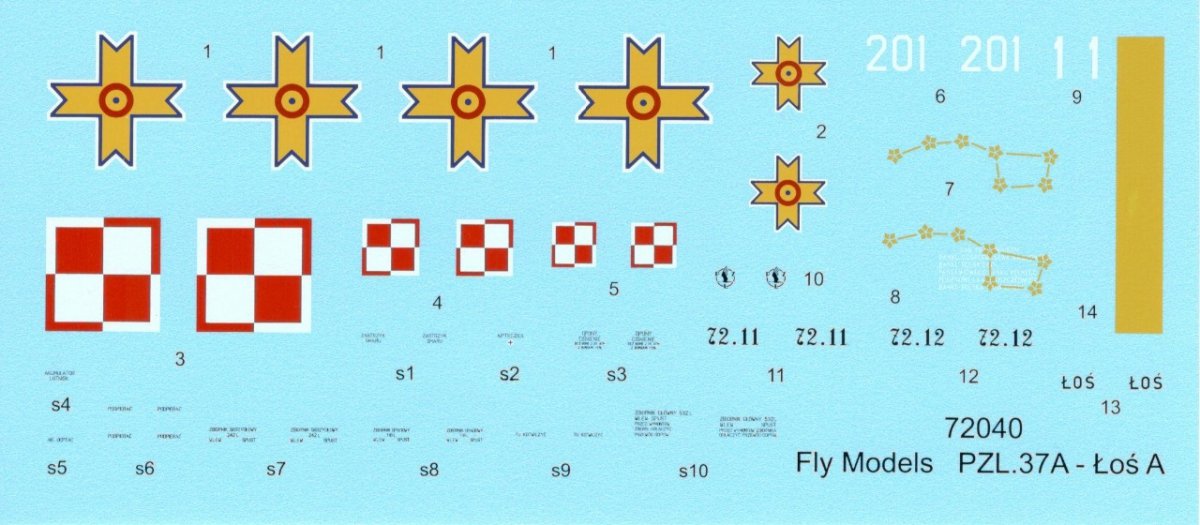 Fly 72040 PZL.37 A Łoś A 1/72 – immagine 8