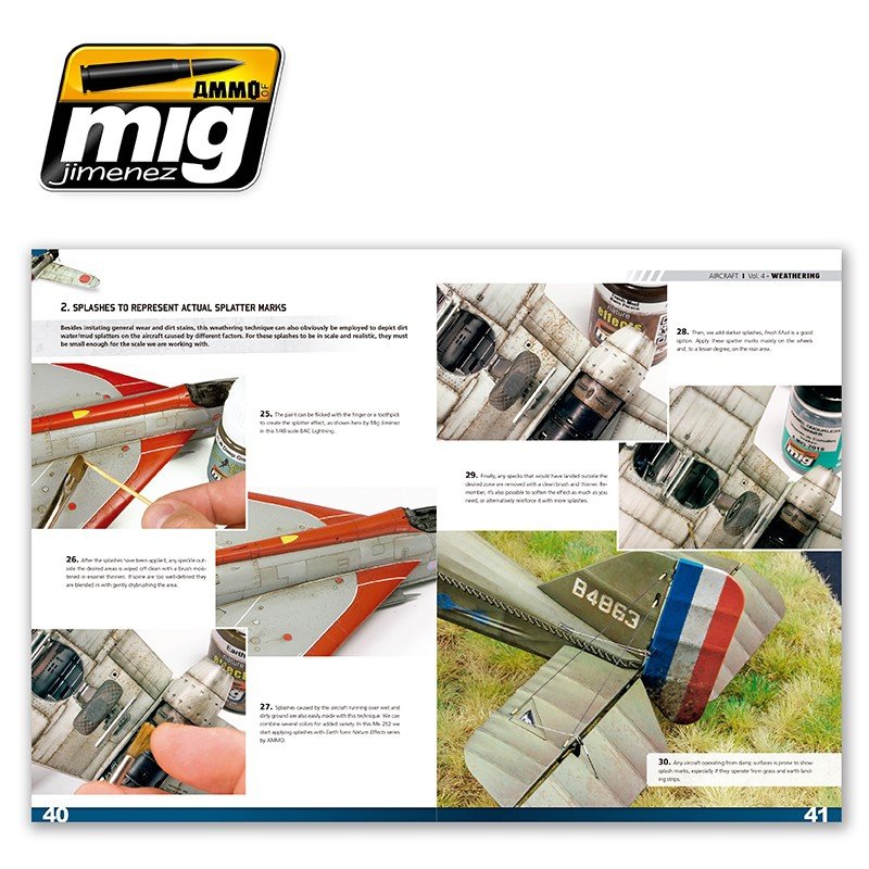 AMMO of Mig Jimenez 6053 ENCYCLOPEDIA OF AIRCRAFT MODELLING TECHNIQUES VOL.4 : WEATHERING (ENGLISH) – zdjęcie 2