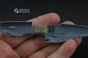 Quinta Studio QD72182 P-51D Mustang Late 3D-Printed &amp;amp; coloured Interior on decal paper (Eduard) 1/72 – zdjęcie 9