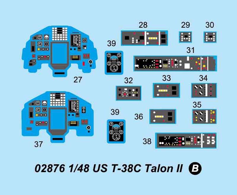 Trumpeter 02876 US T-38C Talon II 1/48 – image 5