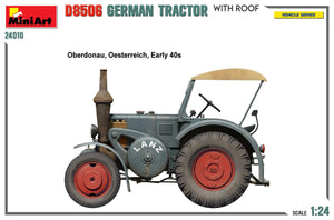 MiniArt 24010 GERMAN TRACTOR D8506 WITH ROOF 1/24 – zdjęcie 5