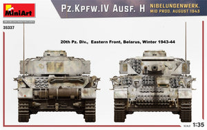 MiniArt 35337 Pz.Kpfw.IV Ausf. H NIBELUNGENWERK. MID PROD. AUGUST 1943 1/35 – immagine 7
