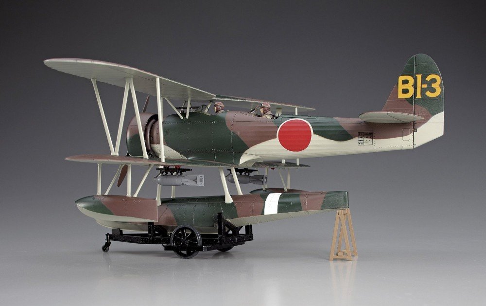 Hasegawa JT97 Nakajima E8N1 Type 95 Recon Seaplane Model 1 1/48 – zdjęcie 4