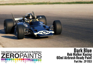 Zero Paints ZP-1153 Rob Walker Racing Dark Blue Paint 60ml – zdjęcie 4