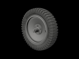 Panzer Art RE35-207 Road wheels for FlaK/Nebelwerfer trailers (gelande pattern) 1/35 – image 2