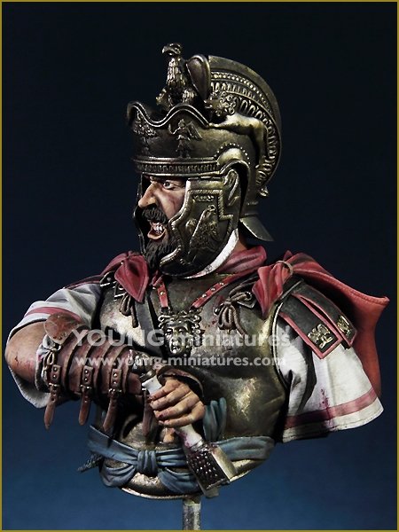 Young Miniatures YH1843 Roman Cavalry Officer- Theilenhofen Germany 2nd C. AD 1/10 – image 2