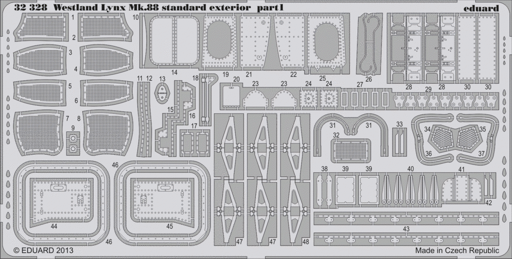 Eduard 32328 Lynx Mk.88 exterior 1/32 Revell