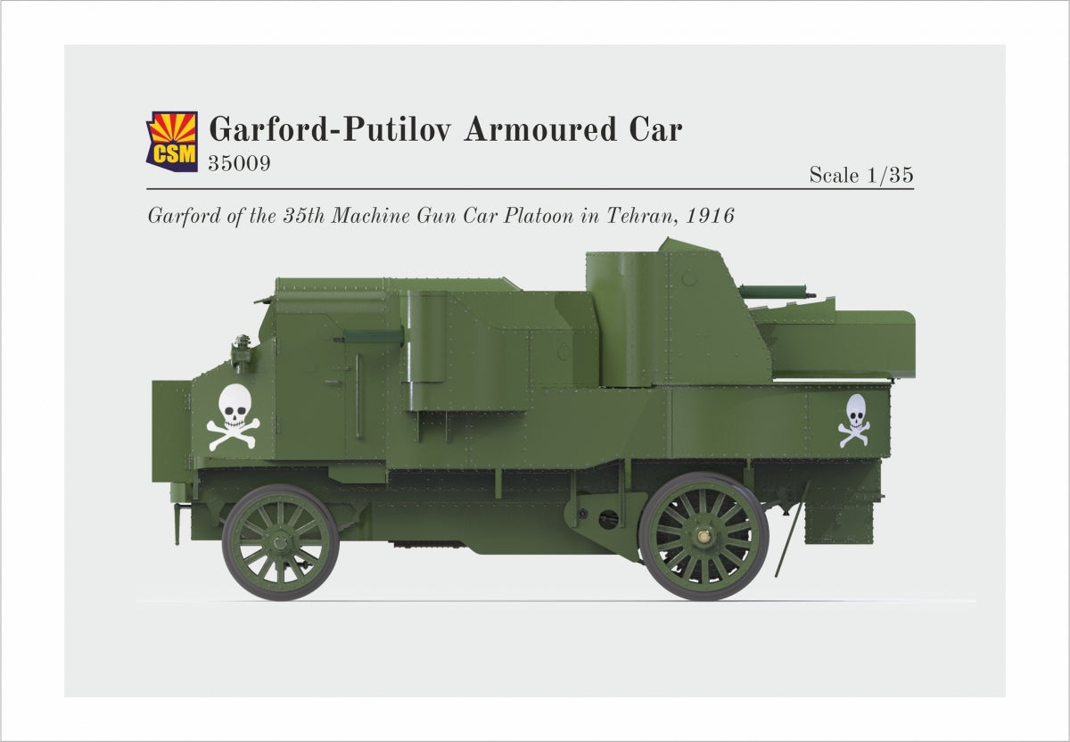 Copper State Models 35009 Garford-Putilov Armoured Car 1/35 – zdjęcie 7