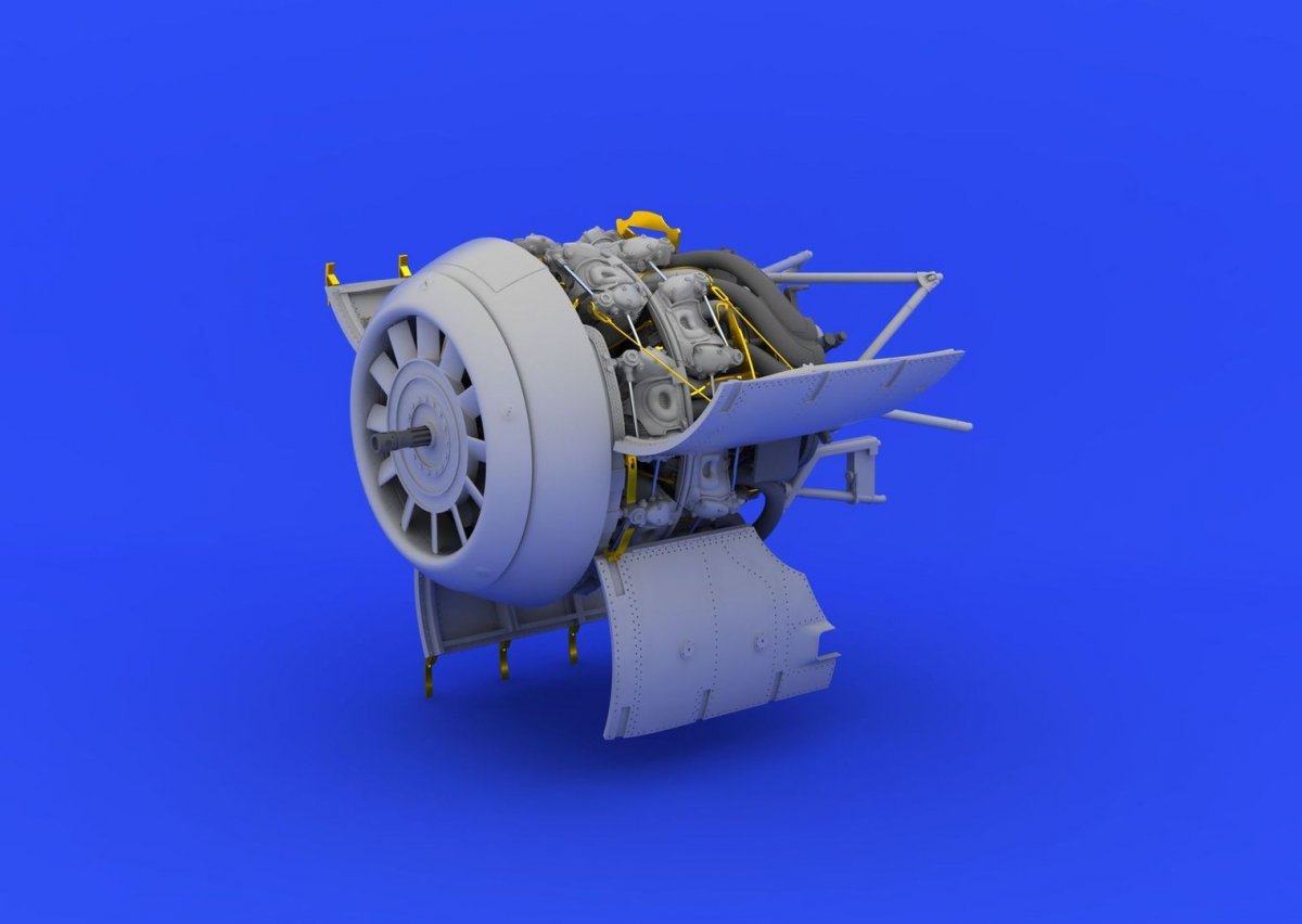 Eduard 632063 Fw 190F-8 engine 1/32 REVELL – zdjęcie 7