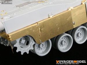 Voyager Model PEA148 Modern US Army M1A1&amp;amp;M1A2 side skirts (For DRAGON 3535/3536) 1/35 – image 4