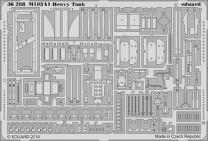 Eduard 36288 M103A1 Heavy Tank DRAGON 1/35