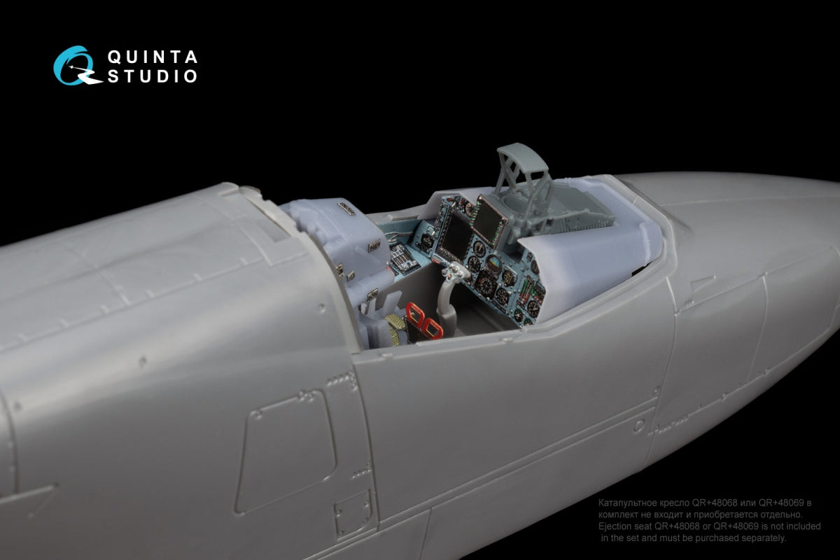 Quinta Studio QD+48438 Su-25SM/SM3 3D-Printed coloured Interior on decal paper (Zvezda/Quinta Models/Arma Models) 1/48 – zdjęcie 9