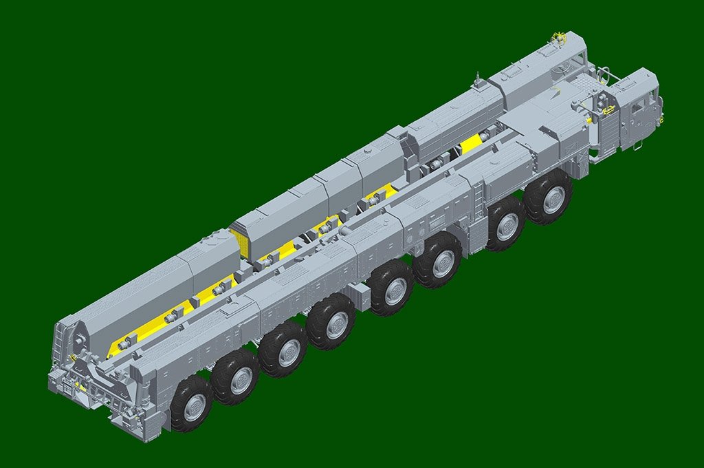 Trumpeter 01082 15U175 TEL of RS-12M1 Topol-M ICBM complex 1/35 – zdjęcie 30