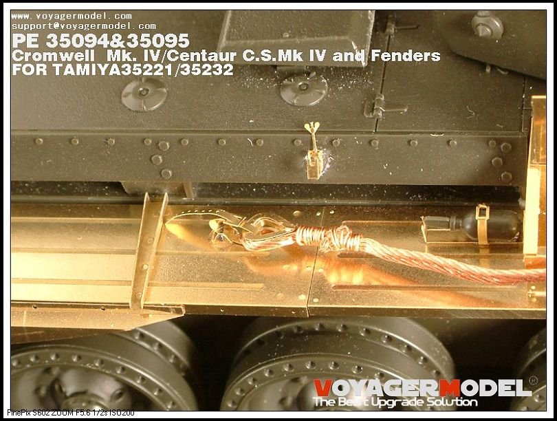 Voyager Model PE35094 Cromwell Mk. IV/Centaur C.S.Mk IV (For TAMIYA 35221/35232) 1/35 – zdjęcie 4