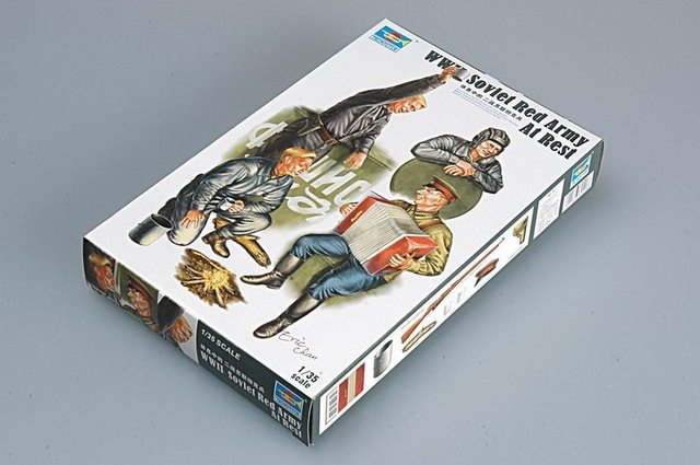 Trumpeter 00413 WW II Soviets tank soldier 1/35 – Bild 2