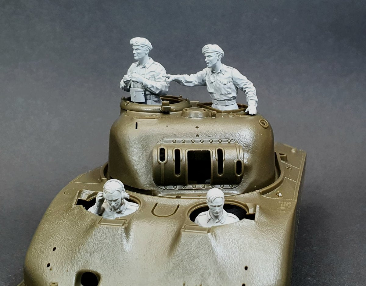 Panzer Art FI35-176 British Sherman tank crew 1/35 – image 2