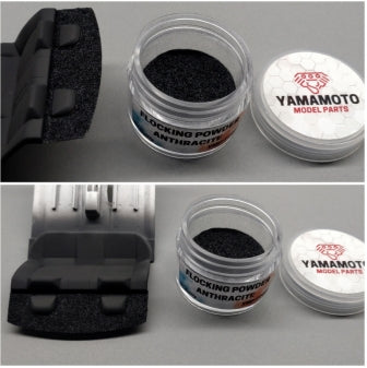 Yamamoto YMPF002 Flocking Powder Anthracite – image 2