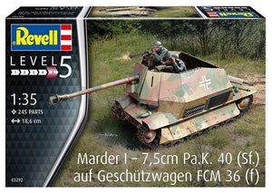Revell 03292 Marder I - 7.5cm Pa.K. 40 (Sf.) Auf Geschutzwagen FCM 36 (f) 1/35