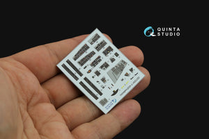 Quinta Studio QD72091 F-4D 3D-Printed &amp;amp; coloured Interior on decal paper (Fine Molds) 1/72 – zdjęcie 5