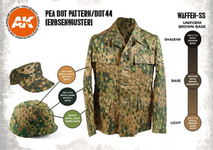 AK Interactive AK11623 PEA DOT PATTERN/DOT44 (ERBSENMUSTER) – zdjęcie 3