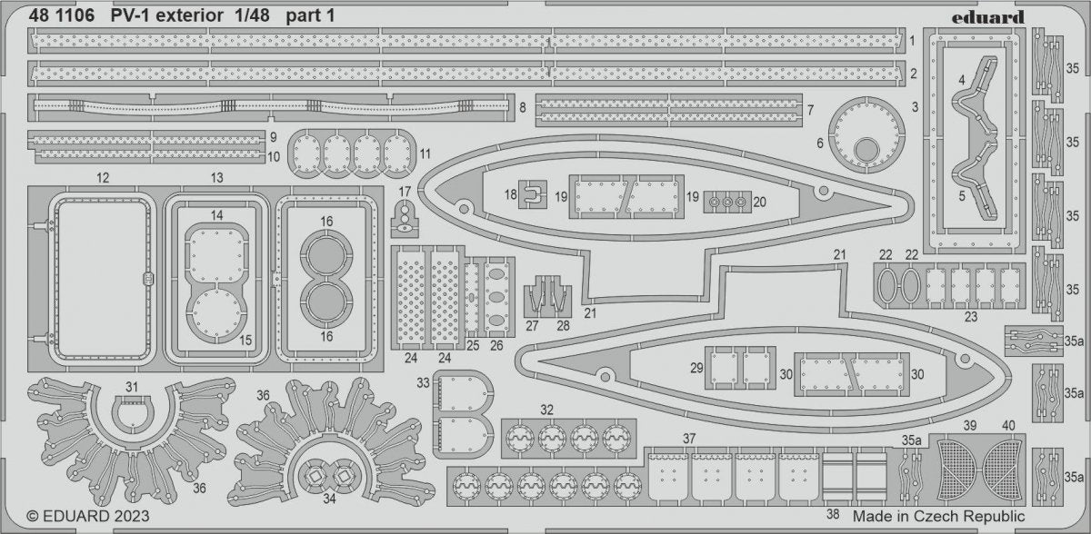 Eduard BIG49377 PV-1 PART II ACADEMY 1/48 – image 3