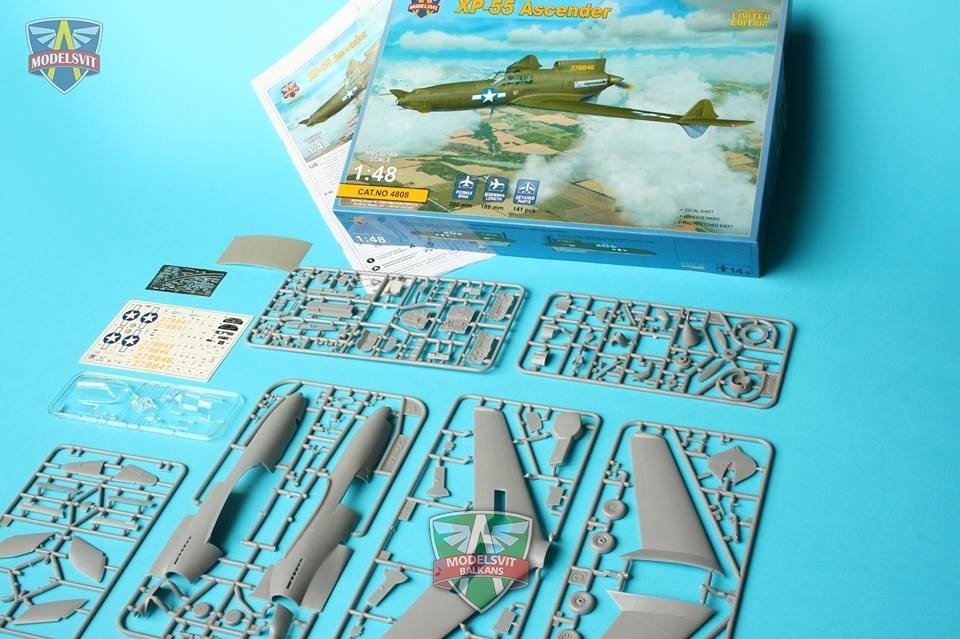 Modelsvit 4808 XP-55 Ascender (re-release) 1/48 – zdjęcie 8