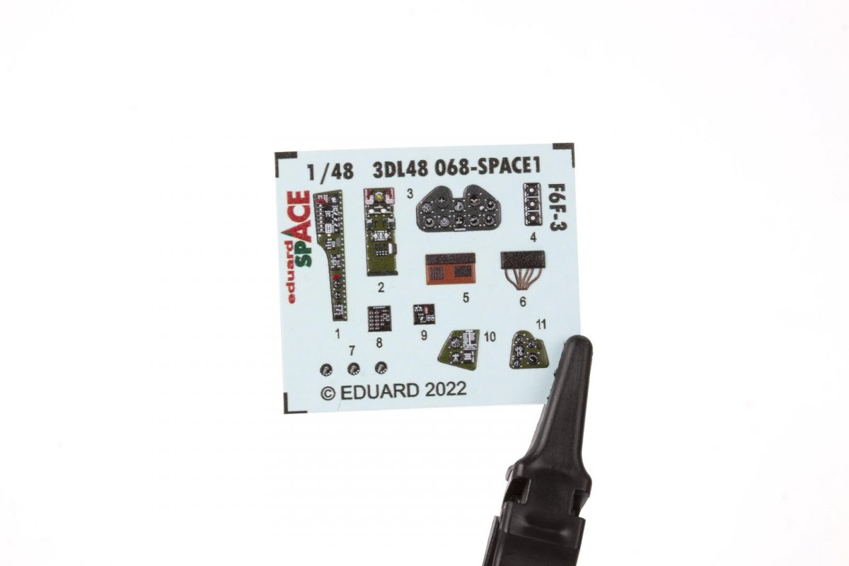 Eduard 3DL48068 F6F-3 SPACE EDUARD 1/48 – zdjęcie 3