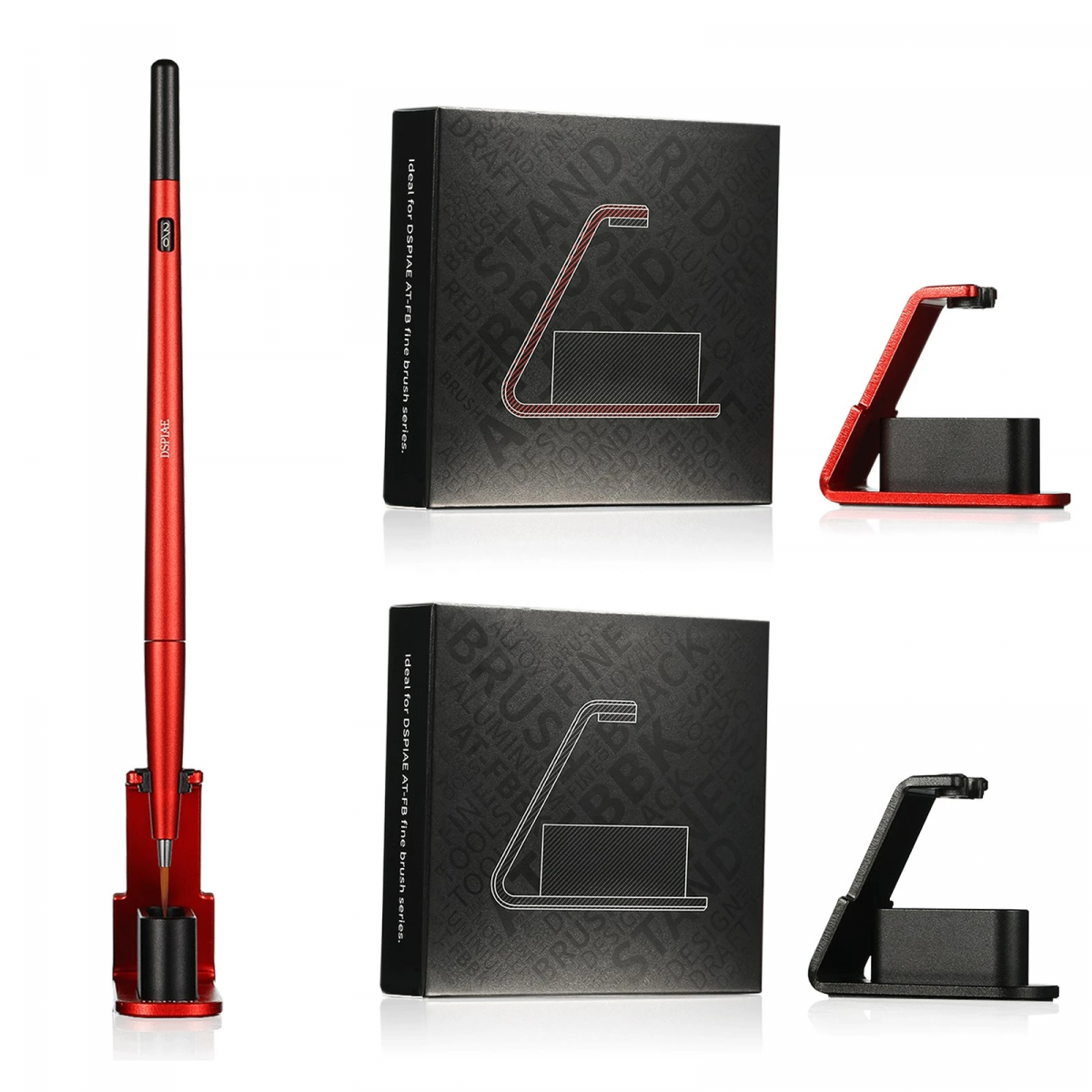 DSPIAE AT-FBBK Fine Brush Stand - Black / Stojak na pędzel – zdjęcie 2